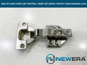 Bản lề tủ bếp NewEra có giảm chấn loại thẳng lắp nhanh