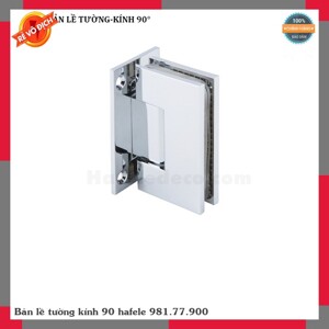 Bản lề tường kính 90 Hafele 981.77.900