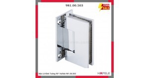 Bản lề tường kính Hafele 981.00.503