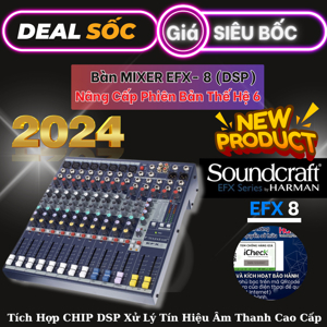 Bàn Mixer SoundCraft EFX8