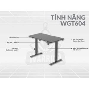 Bàn nâng hạ Warrior WGT604