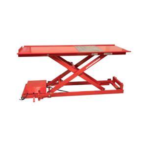 Bàn nâng xe máy điện và đạp chân BNXMD