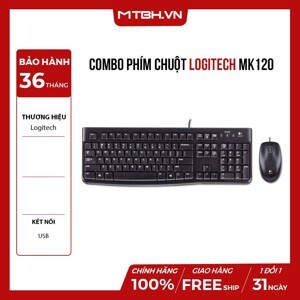 Bộ bàn phím chuột Logitech MK120