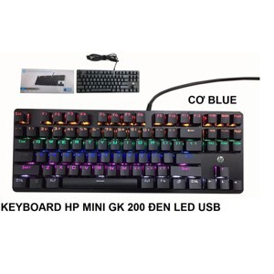 Bàn phím cơ blue switch HP GK200