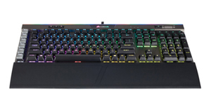 Bàn phím cơ chơi game Corsair K95 RGB Platinum Cherry MX Speed Gunmental LE (CH-9127114-NA)