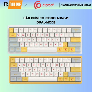 Bàn phím cơ Cidoo ABM641 Dual mode