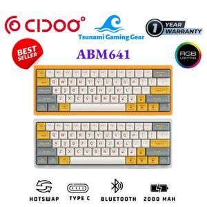 Bàn phím cơ Cidoo ABM641 Dual mode