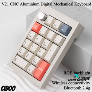 Bàn phím cơ Cidoo V21 Tri-mode