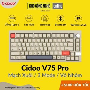 Bàn phím cơ Cidoo V75 Pro