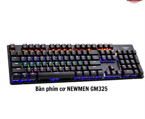 Bàn phím cơ có dây Newmen GM325