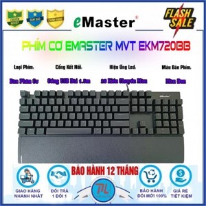 Bàn phím cơ Emaster EKM720BB