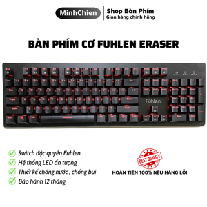 Bàn phím cơ Fuhlen Eraser