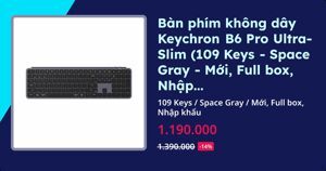 Bàn phím cơ Keychron K1