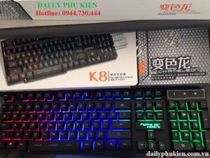 Bàn phím giả cơ chuyên game Flying K8