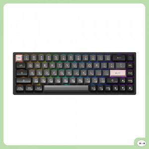 Bàn phím - Keyboard Akko 3068B Multi-modes Black Pink