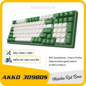 Bàn phím - Keyboard Akko 3098 DS Matcha Red Bean