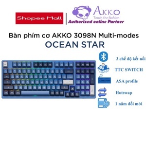 Bàn phím - Keyboard Akko 3098N Multi-modes Ocean Star