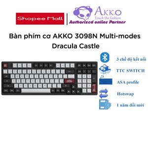 Bàn phím - Keyboard Akko 3098N Multi-modes Dracula Castle