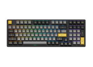 Bàn phím - Keyboard Akko 3098N Multi-modes Black Gold