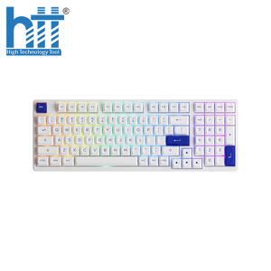 Bàn phím - Keyboard Akko 3098N Multi-modes Blue on White