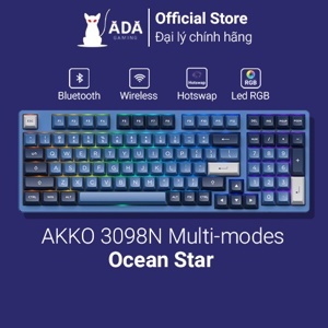 Bàn phím - Keyboard Akko 3098N Multi-modes Ocean Star