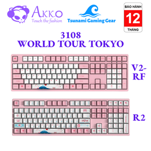 Bàn phím - Keyboard Akko 3108 World Tour Tokyo R2