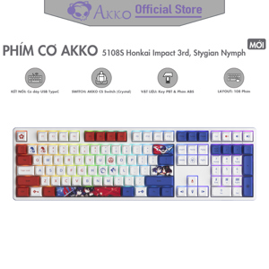 Bàn phím - Keyboard Akko 5108S Honkai Impact 3rd