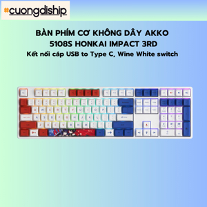 Bàn phím - Keyboard Akko 5108S Honkai Impact 3rd