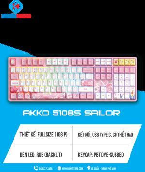 Bàn phím - Keyboard Akko 5108S Sailor Moon Crystal