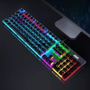 Bàn phím - Keyboard AOC GK410 Rainbow Led 2020