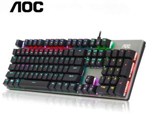 Bàn phím - Keyboard AOC GK410 Rainbow Led 2020