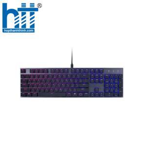 Bàn phím - Keyboard Cooler Master SK650 RGB Low Profile