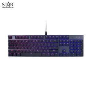 Bàn phím - Keyboard Cooler Master SK650 RGB Low Profile