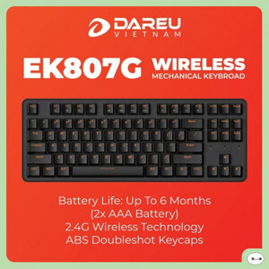 Bàn phím - Keyboard Dareu EK807G