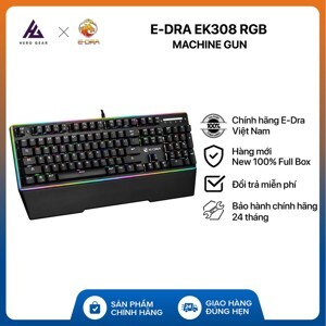 Bàn phím - Keyboard E-dra EK308 RGB Optical