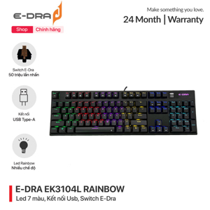 Bàn phím - Keyboard E-Dra EK3104L