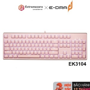 Bàn phím - Keyboard E-Dra EK3104 Dream Pink