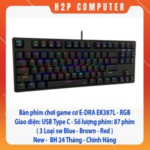 Bàn phím - Keyboard E-Dra EK387L RGB