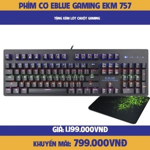 Bàn phím - Keyboard Eblue EKM 757 (EKM757)