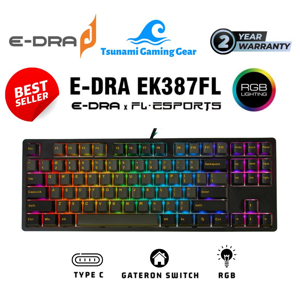 Bàn phím - Keyboard Edra EK387 Pro Gateron