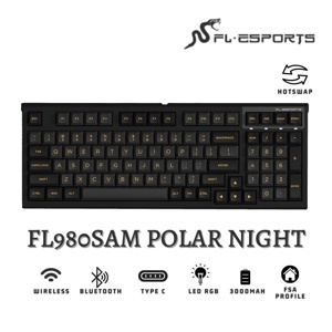 Bàn phím - Keyboard FL-Esport FL980SAM Sam Polar Night