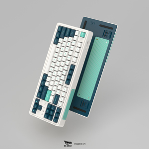 Bàn phím - Keyboard FL-Esports CMK87 Ice Mint 3 Mode