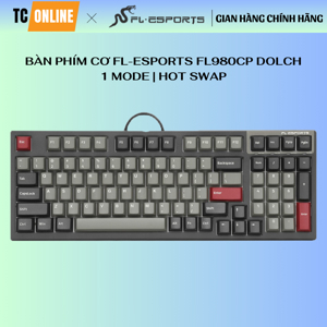 Bàn phím - Keyboard FL-Esports FL980CP Dolch