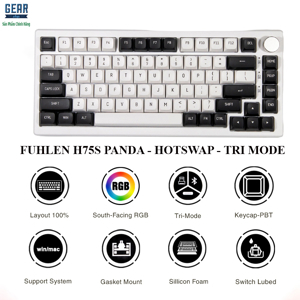 Bàn phím - Keyboard Fuhlen H75S