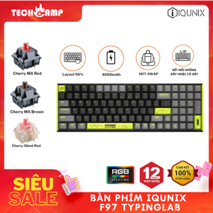 Bàn phím - Keyboard Iqunix F97 Typinglab