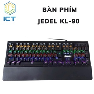 Bàn phím - Keyboard JEDEL KL90 Led Rainbow