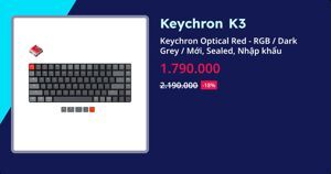 Bàn phím - Keyboard Keychron K3v2 RGB
