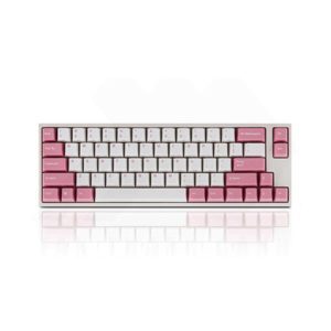 Bàn phím - Keyboard Leopold FC660M OE White Pink