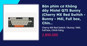 Bàn phím - Keyboard Mistel Bunny Q75