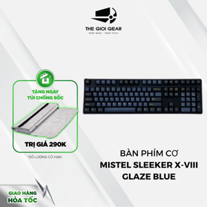 Bàn phím - Keyboard Mistel Sleeker X-VIII Glaze Bluetooth